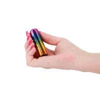 NS NOVELTIES minivibrátor Chroma Rainbow Small - szivárvány színben, vízálló, akkumulátoros