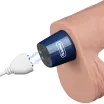 Élethű vibrátor Lovetoy 9" Real Softee Flesh - akkumulátoros,vízálló