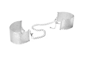 BIJOUX INDISCRETS bilincs Désir Metallique Silver - fém, ezüst színben