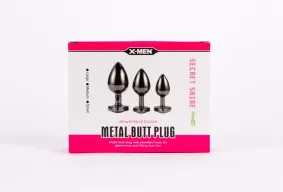 Anál plug szett X-men Secret Shine