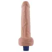Élethű vibrátor Lovetoy 9" Real Softee Flesh - akkumulátoros,vízálló