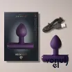 Vibrátoros fenékdugó Rocks-off Nova Astry Purple - vízálló