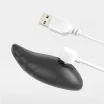 LOVETOY élethű vibrátor 8.0'' Dual Layered Silicone Rotator Brown - vízálló,letapasztható,forgó móddal,távirányítóval,akkumulátoros,szilikon(20 cm)
