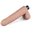 Élethű vibrátor Lovetoy 9" Real Softee Flesh - akkumulátoros,vízálló