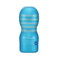 TENGA maszturbátor Original Cup Cool Edition - közepes intenzítású, hűsítő hatással, vákuumos, vízálló, egyszer használatos