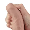 Élethű vibrátor Lovetoy 9" Real Softee Flesh - akkumulátoros,vízálló