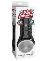 Műánusz maszturbátor PDX Super Slide&Glide XXL Frosted - vízálló