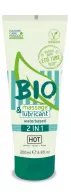 HOT intim síkosító Bio Lubricant Massage&Lubricant Waterbased 100 ml - vízbázisú,vegán,masszázshoz is,hosszantartó,óvszerhez és segédeszközhöz is