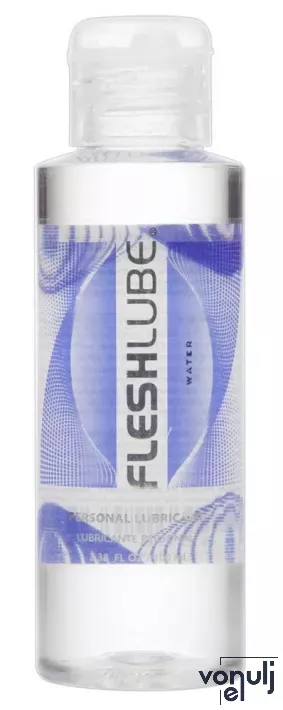 FLESHLIGHT intim síkosító Fleshlube Water 100 ml - vízbázisú, természetes és selymes érzet, hipoallergén, kifejezetten Fleshlight eszközökhöz