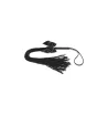BIJOUX INDISCRETS masnis korbács Lilly Whip - fekete