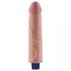 Élethű vibrátor Lovetoy 9,5" Real Softee Flesh - akkumulátoros,vízálló