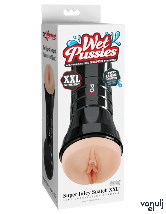 Műpunci maszturbátor PDX Super Juicy Snatch XXL - vízálló