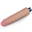 Élethű vibrátor Lovetoy 9,5" Real Softee Flesh - akkumulátoros,vízálló