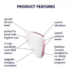 SATISFYER léghullámos csiklóizgató Love Triangle White - vibrációs funkcióval, fehér színben, vízálló, akkumulátoros, ingyenes applikációval