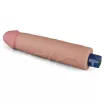 Élethű vibrátor Lovetoy 9,5" Real Softee Flesh - akkumulátoros,vízálló