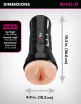 Műpunci maszturbátor PDX Super Luscious Lips XXL - vízálló