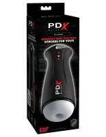 Műánusz maszturbátor Pipedream PDX Elite Fap-Gasm Frosted - akkumulátoros,vízálló