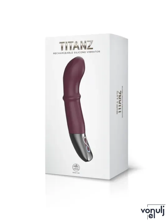 G pont vibrátor NMC Titanz 7" Rubin Red