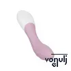 G pont vibrátor LELO Mona Twist Soft Pink - akkumulátoros, vízálló