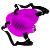PRETTY LOVE hámba helyezhető csiklóizgató Heartbeat Clitoral Massager - lila színben, rezgő funkciós, elemes