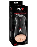 Műpunci maszturbátor PDX Elite Fuck-Gasm Light - akkumulátoros,vízálló