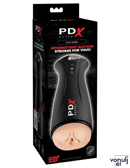 Műpunci maszturbátor PDX Elite Fuck-Gasm Light - akkumulátoros,vízálló