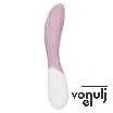 G pont vibrátor LELO Mona Twist Soft Pink - akkumulátoros, vízálló