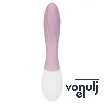 G pont vibrátor LELO Mona Twist Soft Pink - akkumulátoros, vízálló
