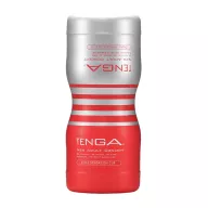 TENGA maszturbátor Dual feel Cup - kétféle intenzitású, vákuumos, vízálló, egyszer használatos
