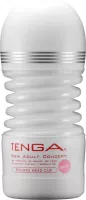 TENGA maszturbátor Rolling Head Cup Soft - lágy intenzitású, vákuumos, elforgatható fejrésszel, vízálló, egyszer használatos