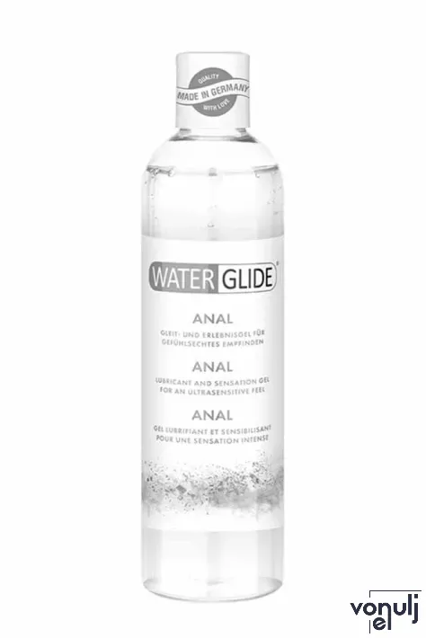 WATERGLIDE intim síkosító Anal 300 ml - anális, vízbázisú, illatmentes, latex óvszerhez is