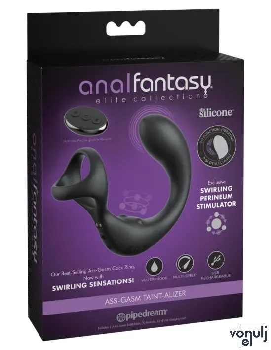 Prosztata vibrátor Pipedream Ass-gasm Taint-Alizer - akkumulátoros,vízálló