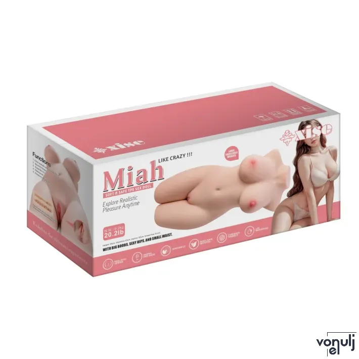 Műpunci és ánusz maszturbátor Miah - vízálló