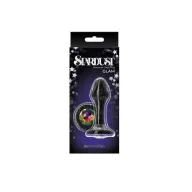 NS NOVELTIES fenékdugó Stardust Glam Black - üveg, fekete színben, vízálló, (9.5 cm)