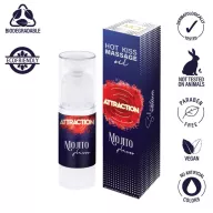 MAI ATTRACTION masszázsolaj Massage Oil Attraction Mojito Balm 50 ml - vegán, ehető, mentol és lime ízű, melegítő hatású