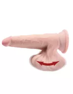 Élethű műpénisz Pipedream 9" Triple Density Cock With Swinging Balls - vízálló