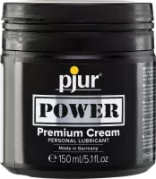 PJUR intim síkosító Power Tube 150 ml - szilikon- és vízbázisú, krém állagú, hosszantartó, lágy érzetű, illat- és ízmentes
