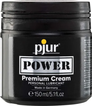 PJUR intim síkosító Power Tube 150 ml - szilikon- és vízbázisú, krém állagú, hosszantartó, lágy érzetű, illat- és ízmentes