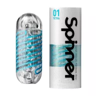 TENGA maszturbátor Spinner 01 Tetra - vízálló, kék színű tokban