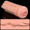 LOVETOY maszturbátor Pleasure Brew Masturbator-Cream Ale - realisztikus, száj formájú testnyílással, vákuumos, egyedi megjelenéssel, vízálló