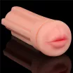 LOVETOY maszturbátor Pleasure Brew Masturbator-Cream Ale - realisztikus, száj formájú testnyílással, vákuumos, egyedi megjelenéssel, vízálló