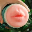 LOVETOY maszturbátor Pleasure Brew Masturbator-Cream Ale - realisztikus, száj formájú testnyílással, vákuumos, egyedi megjelenéssel, vízálló