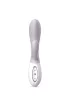 ZINI csiklóizgatós vibrátor Dew Dual Pleasure Rabbit Vibrator - lila színben, g-pontos, prémium, akkumulátoros, vízálló