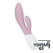 Csiklóizgatós vibrátor g pont vibrátor LELO Ina Twist Soft Pink - akkumulátoros, vízálló