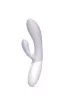 ZINI csiklóizgatós vibrátor Dew Dual Pleasure Rabbit Vibrator - lila színben, g-pontos, prémium, akkumulátoros, vízálló