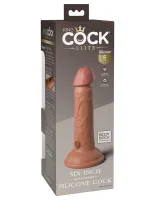 Élethű műpénisz Pipedream 6" Dual Density Tan - vízálló