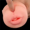 LOVETOY maszturbátor Pleasure Brew Masturbator-Cream Ale - realisztikus, száj formájú testnyílással, vákuumos, egyedi megjelenéssel, vízálló