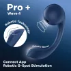 Csiklóizgatós g pont vibrátor Satisfyer Pro+Wave 4 - akkumulátoros,vízálló