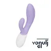 Csiklóizgatós g pont vibrátor LELO Ina Twist Lavander - akkumulátoros, vízálló