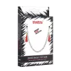 LOVETOY mellbimbó csipesz Tassel Nipple Clamp - piros díszítéssel, lánccal